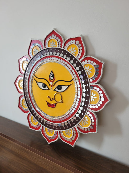 Maa Durga Lippan Art
