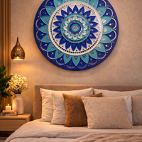 Lippan Art – Handcrafted Wall Decor Blue