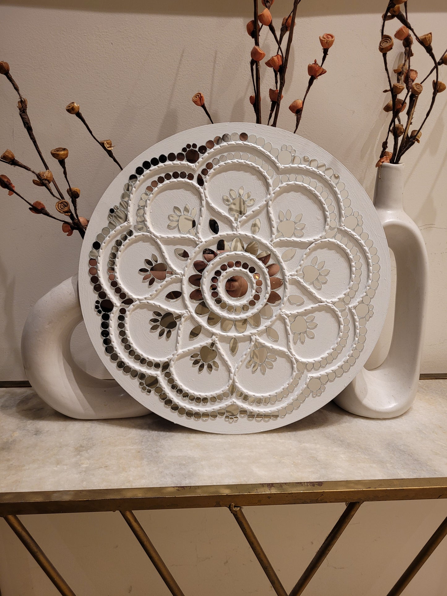 Lippan Art – Royal Circle of Reflection