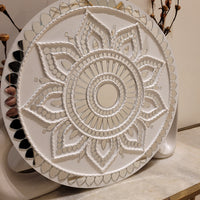 Lippan Art – Mirror Blossom Halo