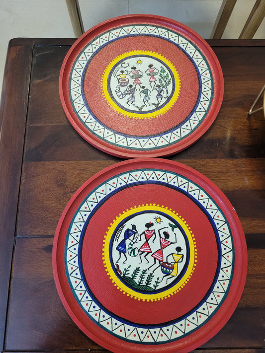 Warli Lippan Art - Set of 2