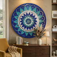 Lippan Art – Handcrafted Wall Decor Blue