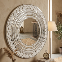 Grand Celebration Lippan Art - White