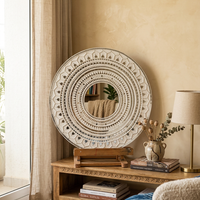 Grand Celebration Lippan Art - White