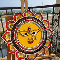 Maa Durga Lippan Art