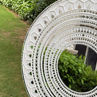 Grand Celebration Lippan Art - White