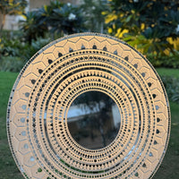 Grand Celebration Lippan Art - White