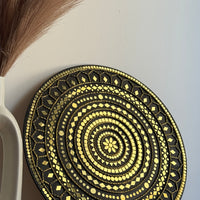 Midnight Royale Lippan Art Wall Plate