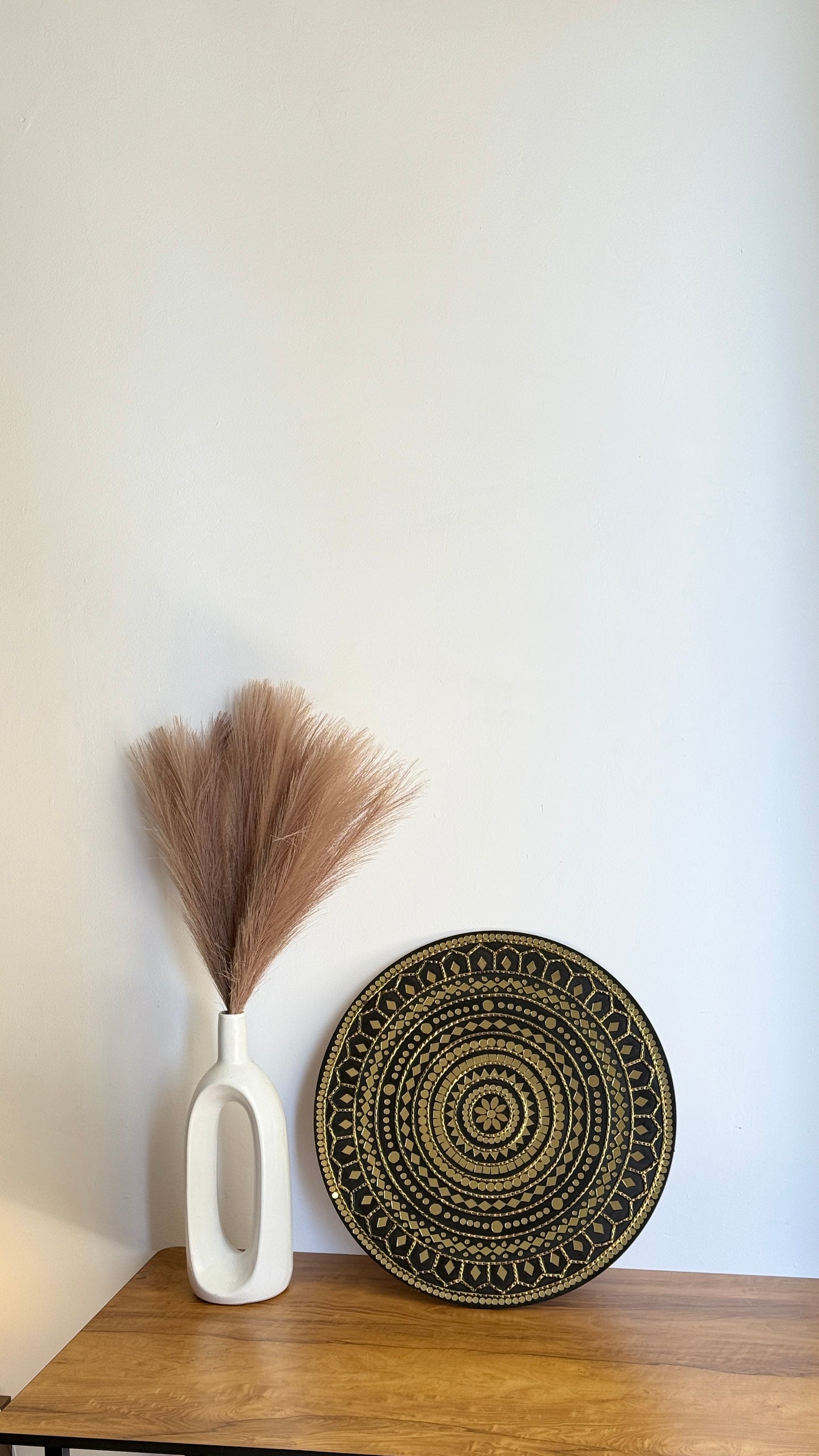 Midnight Royale Lippan Art Wall Plate
