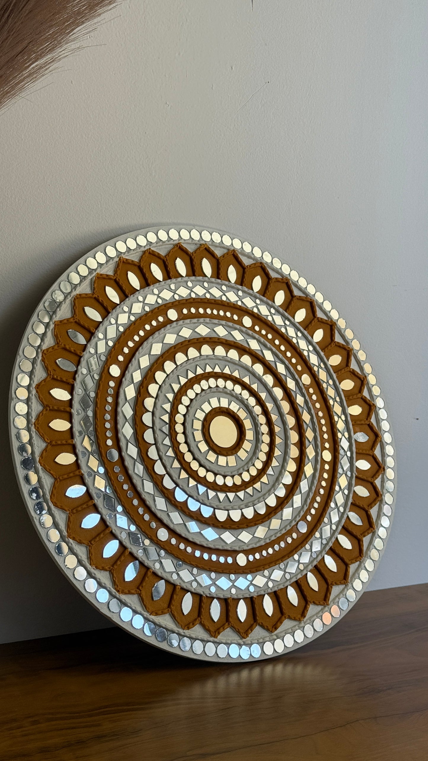 Sunstone Heritage Lippan Art Plate