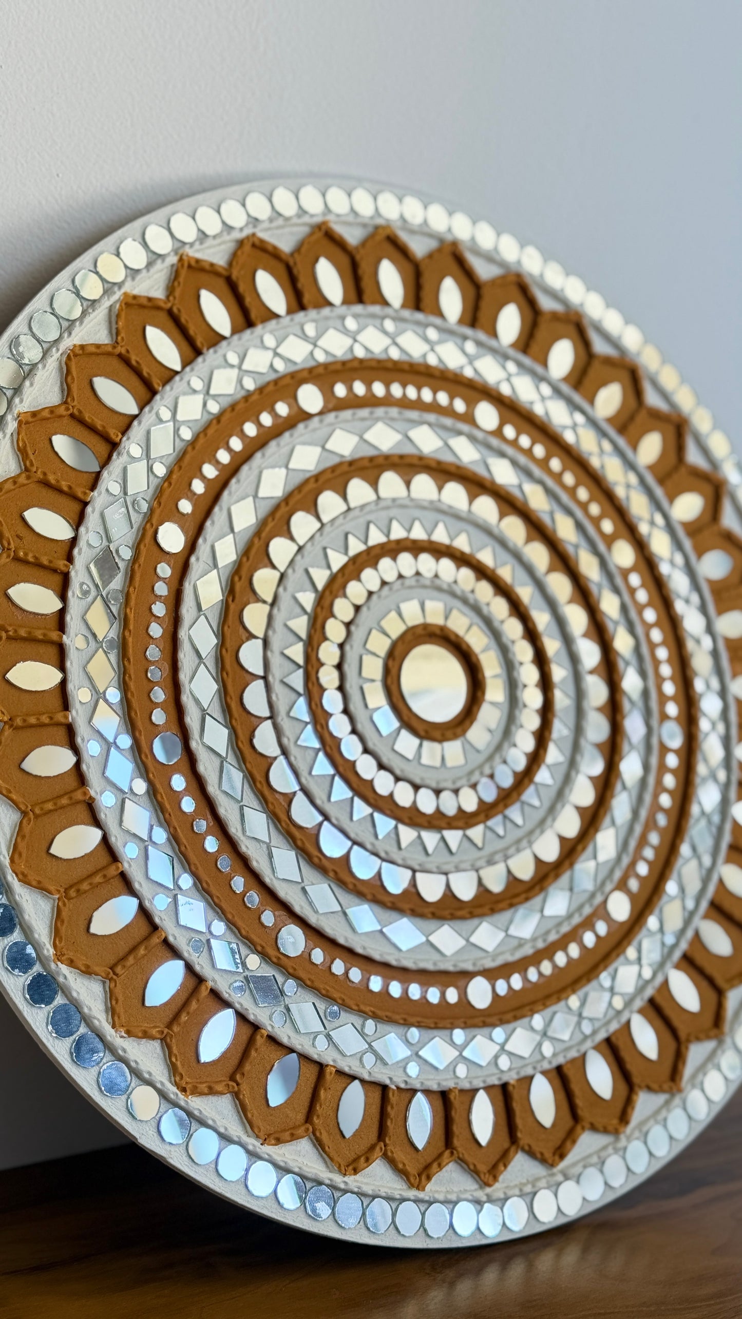 Sunstone Heritage Lippan Art Plate