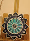 Lippan Art – 14-Inch Evil Eye Flower Pattern Handcrafted Wall Decor