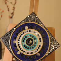 Evil Eye Lippan Art – 12-inch Handcrafted Wall Decor