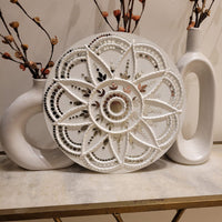 Lippan Art – White Lotus Star