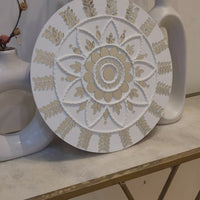 Lippan Art - White Flower